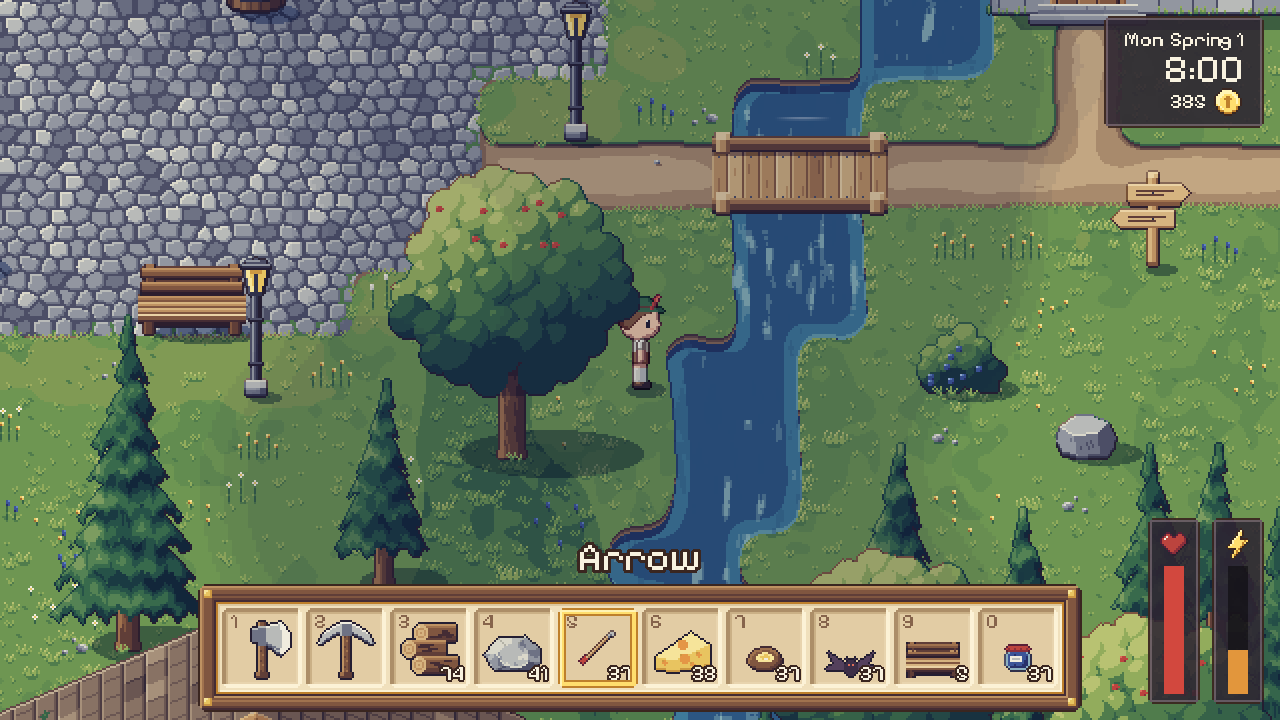 Fishing by the bridge